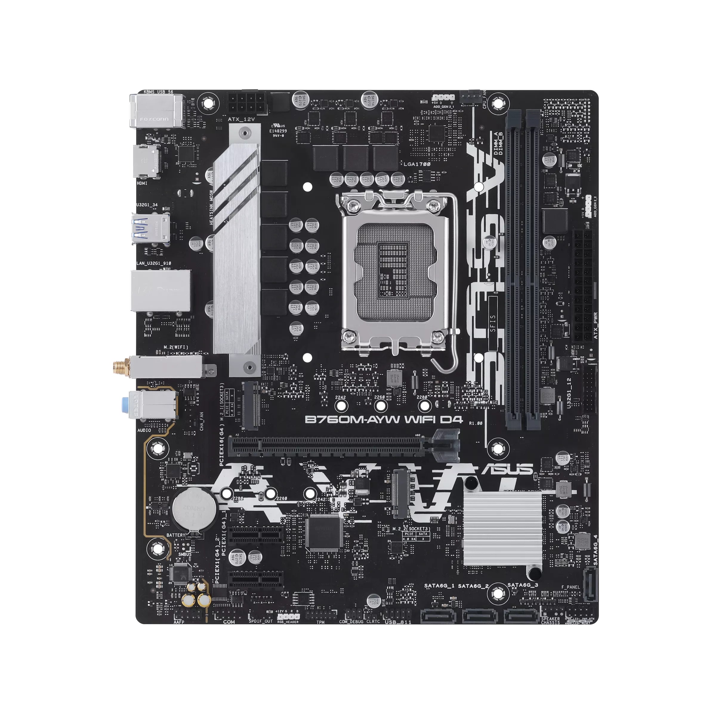 Bo Mạch Chủ ASUS B760M-AYW WIFI D4