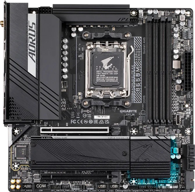 Bo Mạch Chủ Gigabyte B650M AORUS ELITE AX DDR5