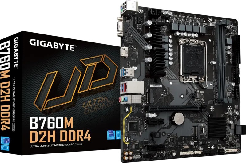 Bo Mạch Chủ Gigabyte B760M D2H DDR4