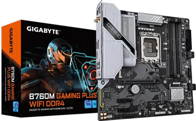 Bo Mạch Chủ Gigabyte B760M GAMING PLUS WIFI DDR4 (Bluetooth)