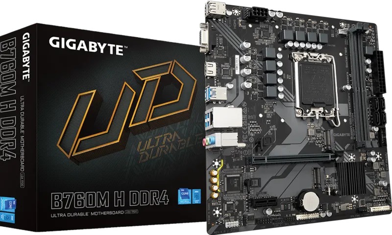 Bo Mạch Chủ Gigabyte GA - B760M-H DDR4
