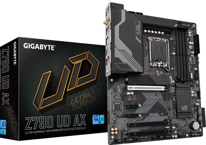 Bo Mạch Chủ Gigabyte GA-Z790 UD AX​ DDR5 (Wifi+Bluetooth)