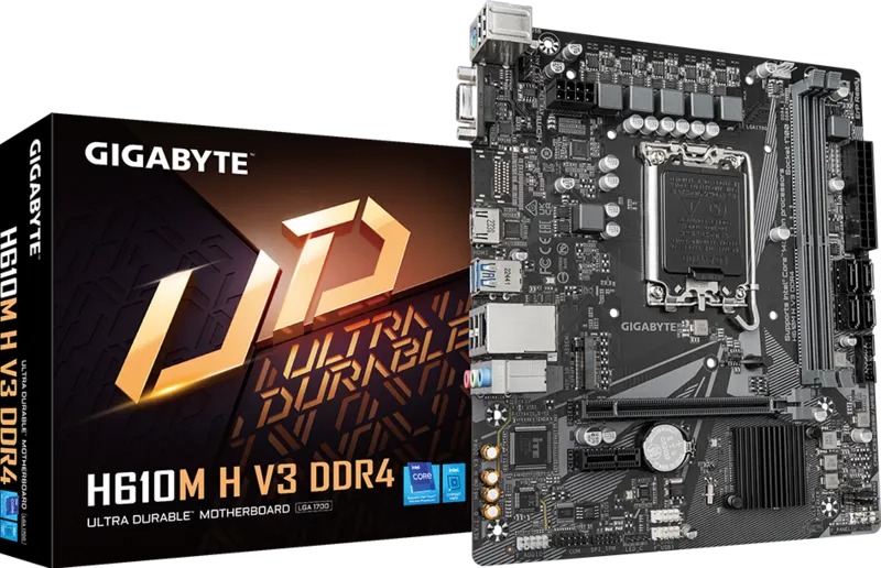 Bo Mạch Chủ Gigabyte H610M-H V3 DDR4