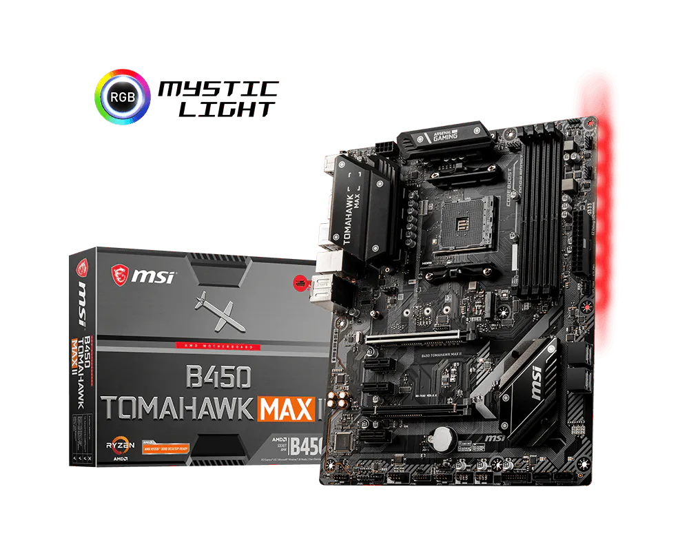 Bo Mạch Chủ MSI B450 TOMAHAWK MAX II