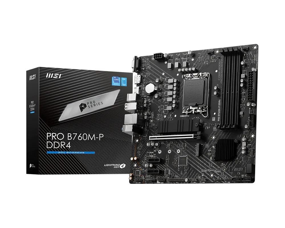 Bo Mạch Chủ MSI PRO B760M-P DDR4