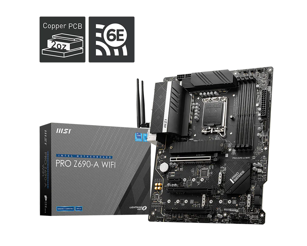 Bo Mạch Chủ MSI PRO Z690-A WIFI D5