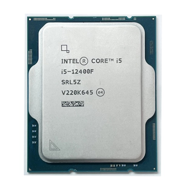 CPU Intel Alder Lake Core i5-12400F 2.5Ghz - TRAY ko fan
