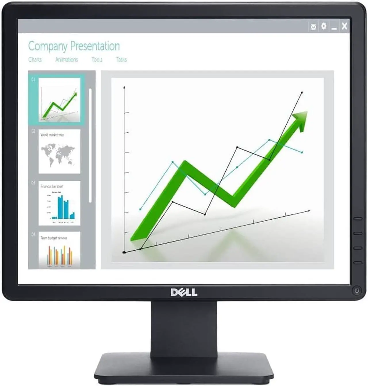 Màn Hình Dell E1715S (17 inch/HD+/TN/60Hz/5ms - Vuông) DP+VGA