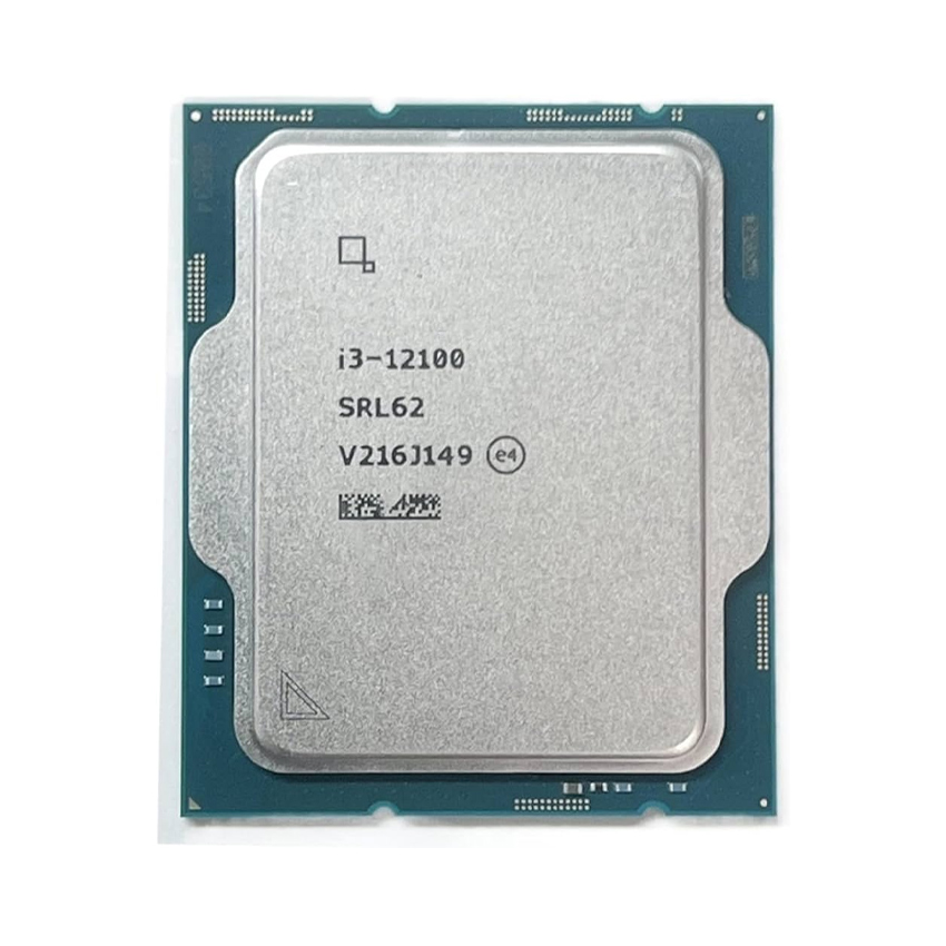 CPU Intel Core i3-12100 3.3-4.3 Ghz/4C-8T TRAY