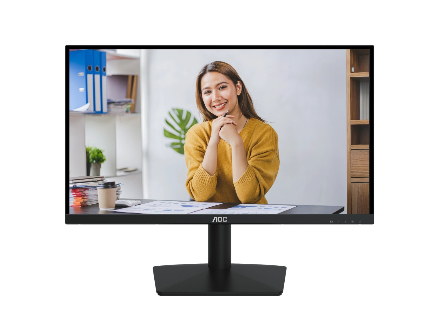 Màn Hình AOC 24B15H3/71 (23.8 inch/IPS/FHD/120Hz/4ms GtG) VGA + HDMI