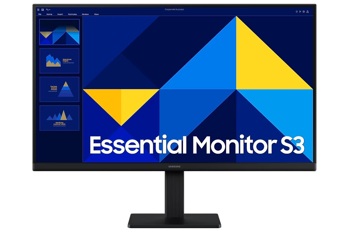 Màn hình Samsung S3 S30GD LS24D300GAEXXV (24 inch - IPS - FHD - 5ms - 100Hz) VGA, HDMI