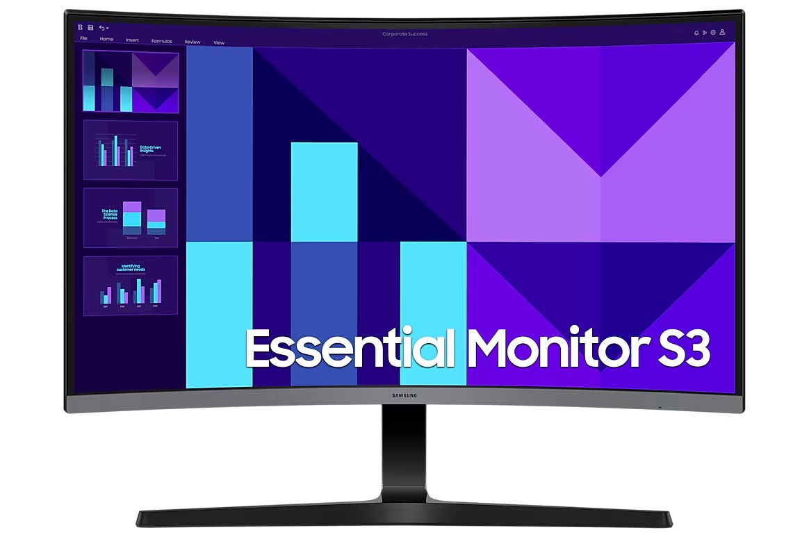 Màn hình cong Samsung S3 S39GD LS27D390GAEXXV (27 inch - VA - FHD - 100Hz - 4ms)