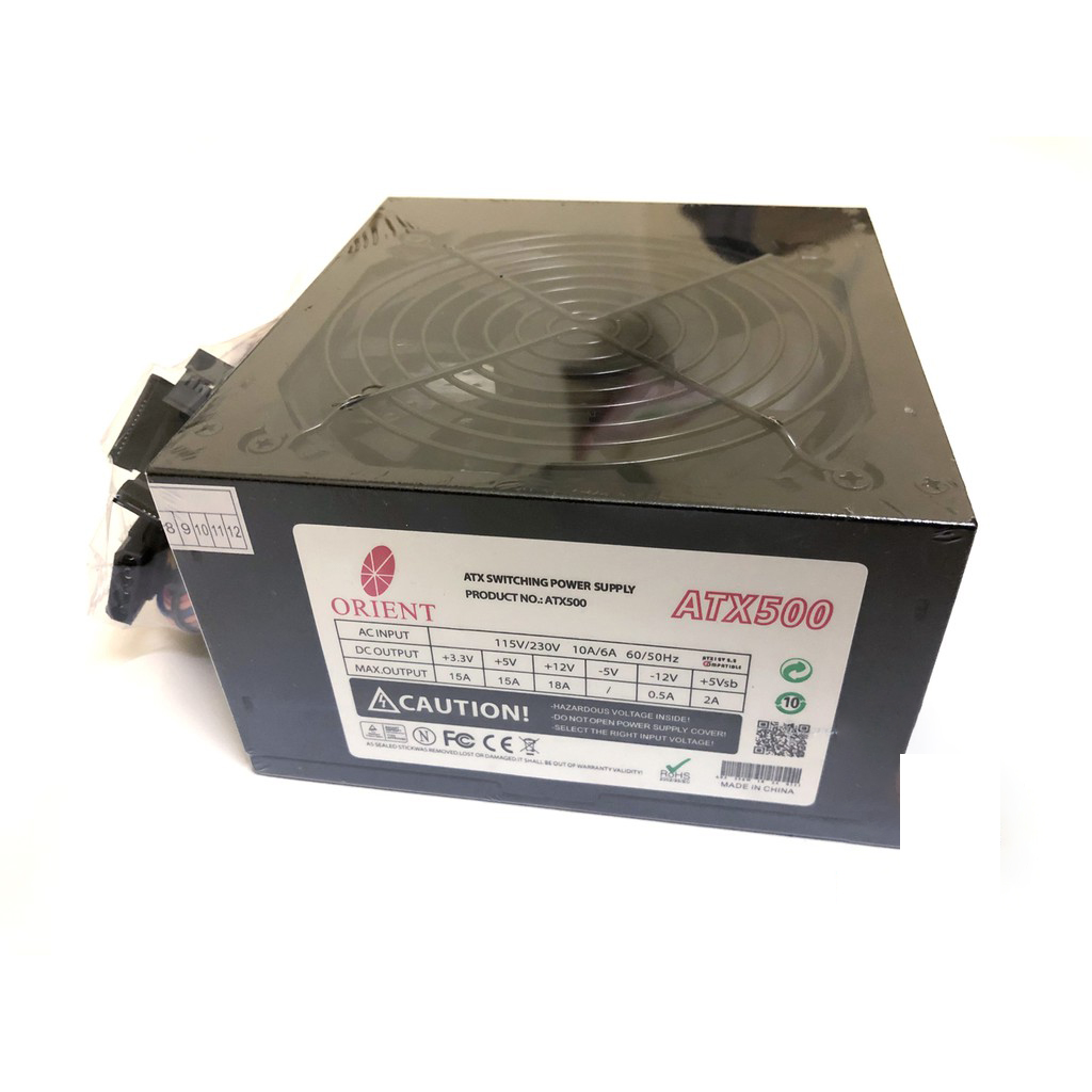 Nguồn Orient 500W (Fan 12)