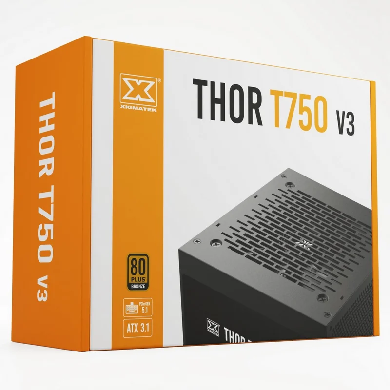 Nguồn Xigmatek Thor T750 V3 - 750W 80-Plus Bronze