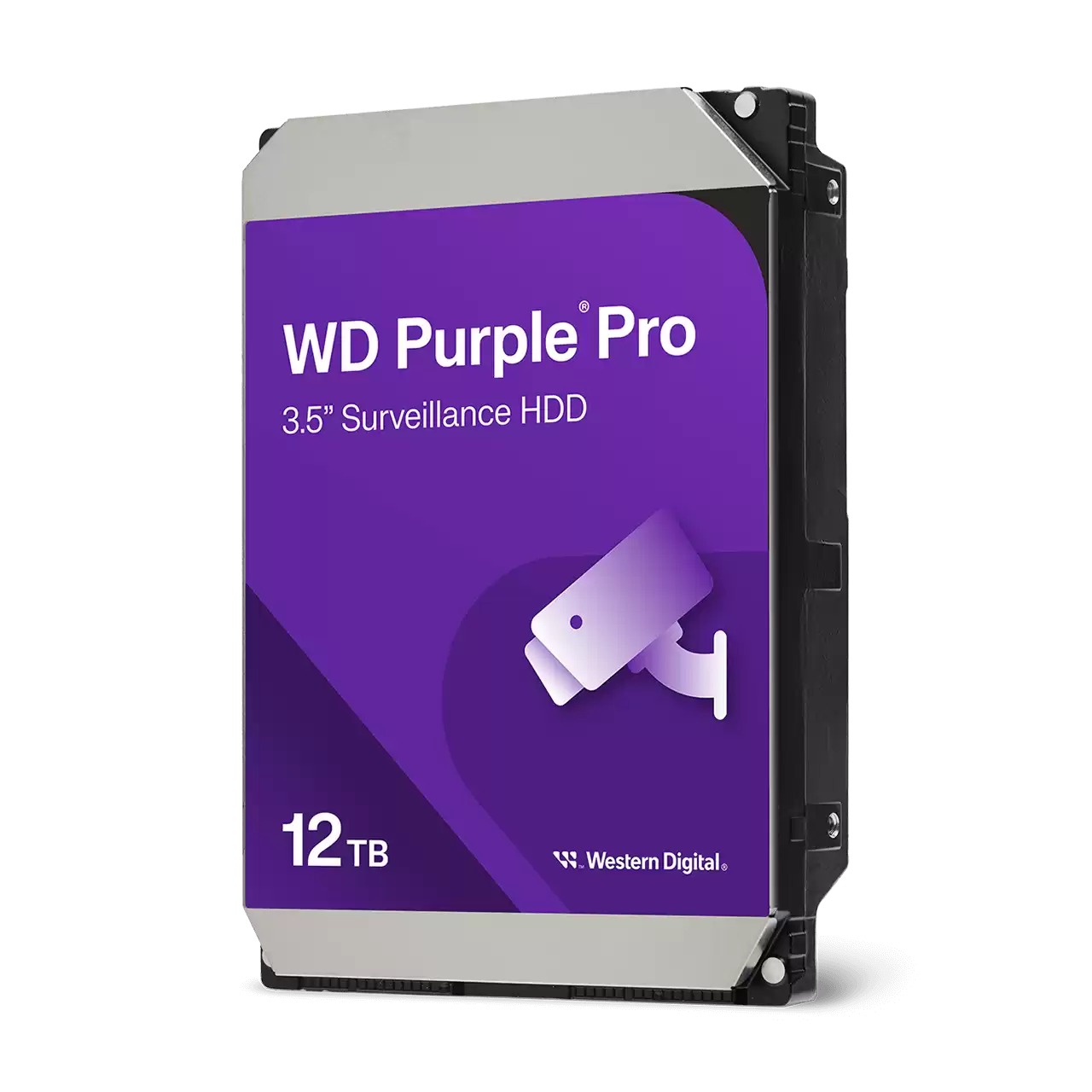 Ổ Cứng HDD Western Digital Purple Pro 12TB 3.5 inch SATA3 512MB Cache 7200RPM - WD122PURP