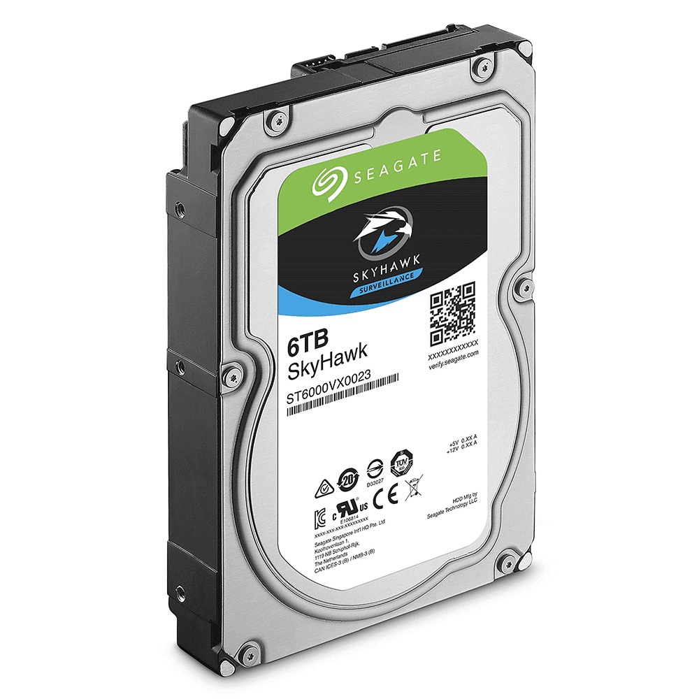 Ổ cứng HDD Seagate SkyHawk 6TB 3.5 inch SATA3 256MB Cache 5400RPM - ST6000VX009