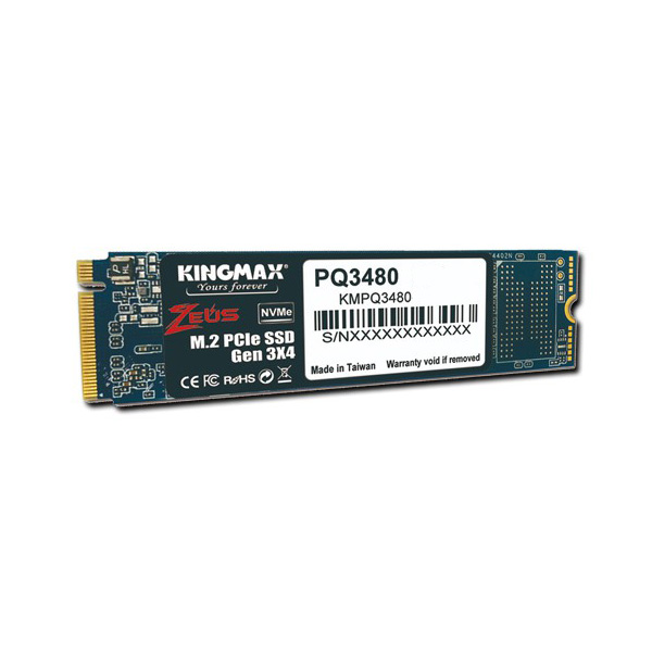 Ổ cứng SSD Kingmax PQ3480 PCIe Gen3x4 M.2 256GB