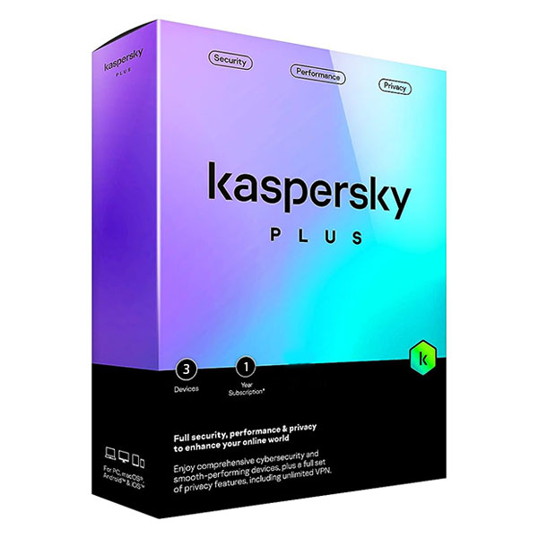Phần Mềm Kapersky Internet Security - KIS 3U PLUS (3 thiết bị/năm)