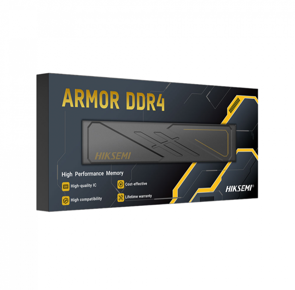 RAM HIKSEMI ARMOR DDR4 16GB 3200MHZ U10 U-DIMM - HSC416U32D2-16G