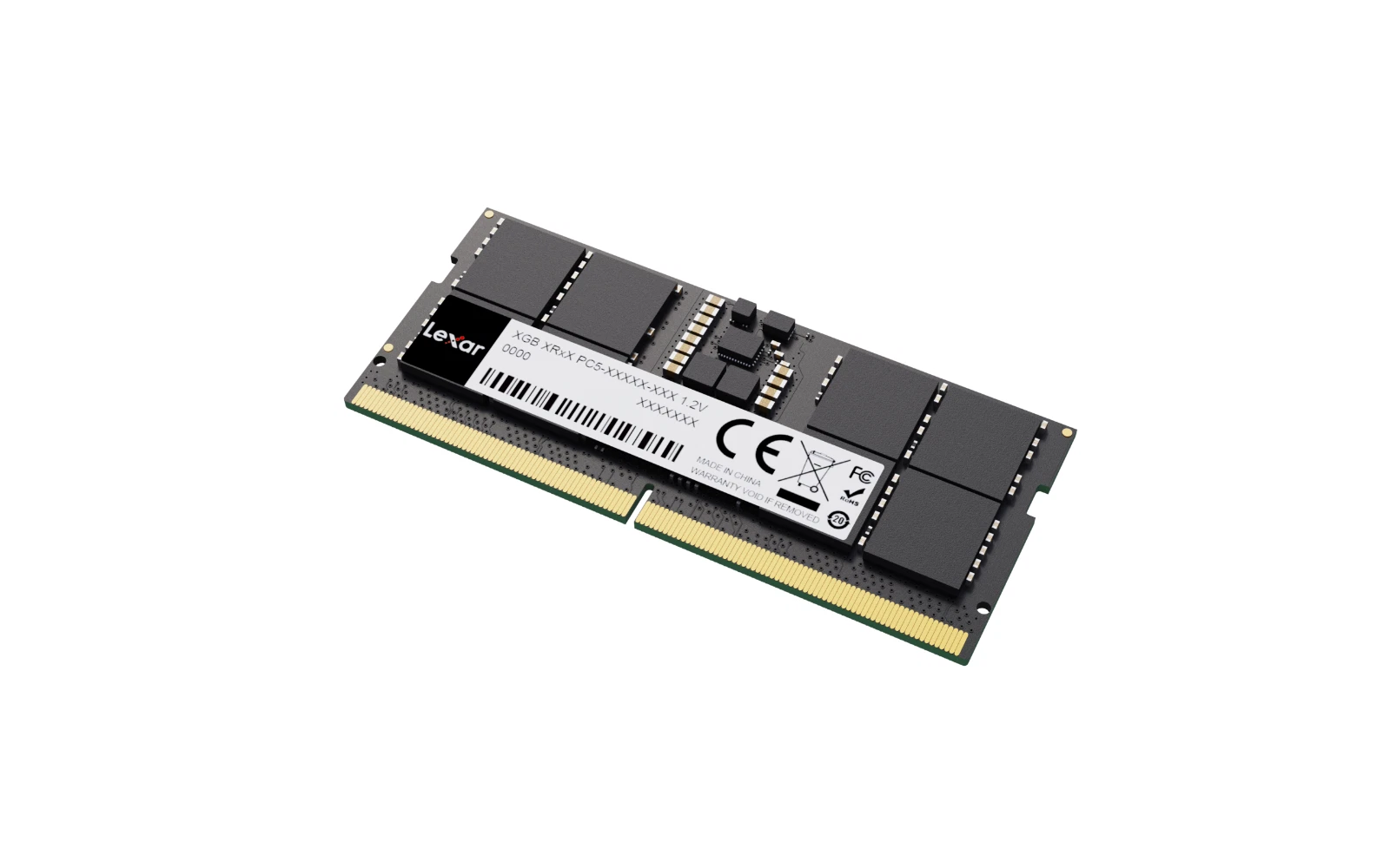 RAM Laptop Lexar 16GB DDR5 4800Mhz SO-DIMM (LD5DS016G-B4800GSST)