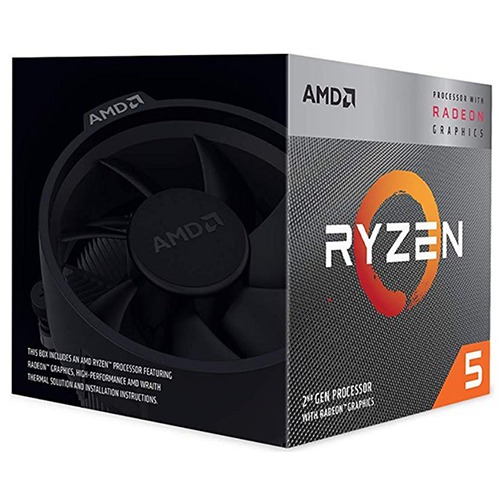 AMD Ryzen 5 3400G 3.7Ghz/6MB/4C-8T/AM4