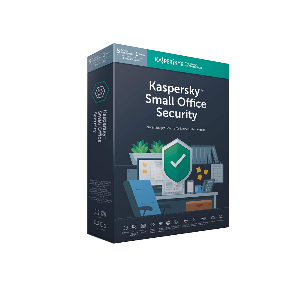 Phần Mềm Diệt Virus Kaspersky Small Office Security KOS 10U (KSOS 1 Server + 10 PC)